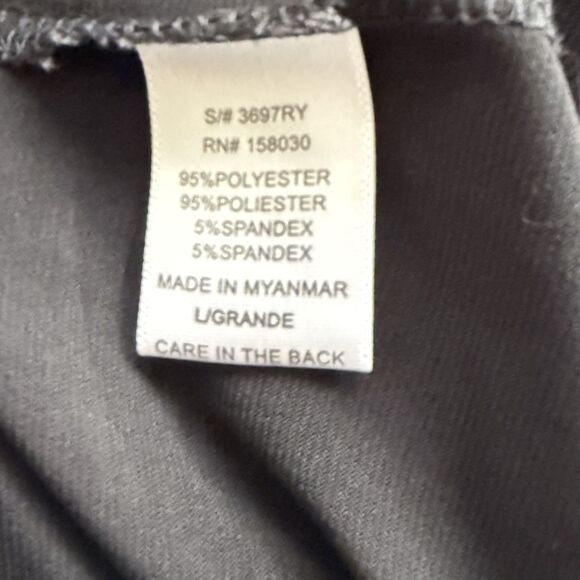 Love Tree Jumpsuit Women's Size L Black Wide-leg Lightweight - Picture 8 of 14